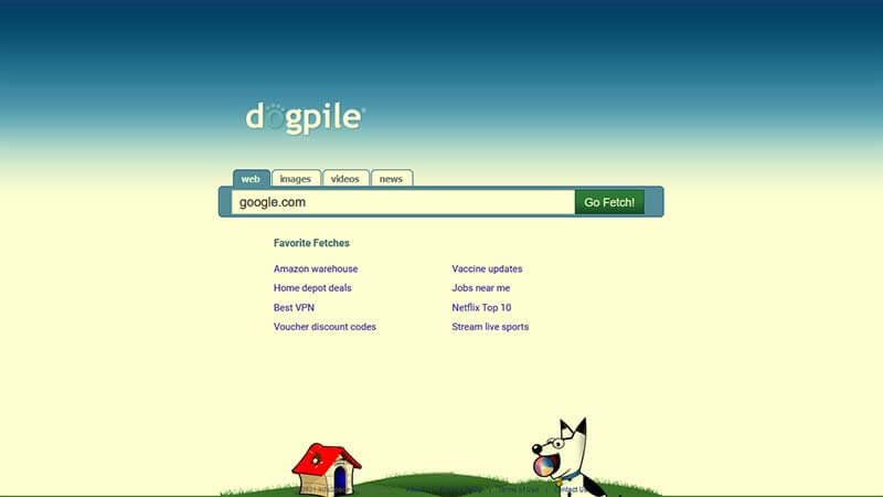 Godpile Search Engine