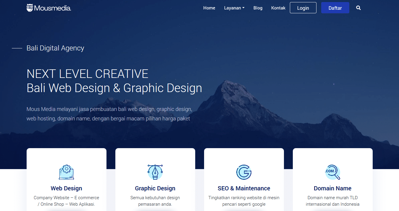 Design Website - Kriteria design website